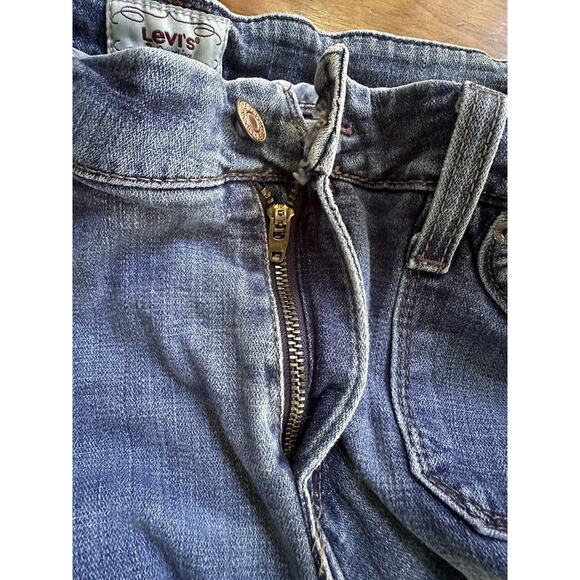 Levis 545 Women's Blue Jeans Sz 12 Boot Cut High Rise Light Wash 36x30” measured - Picture 9 of 12